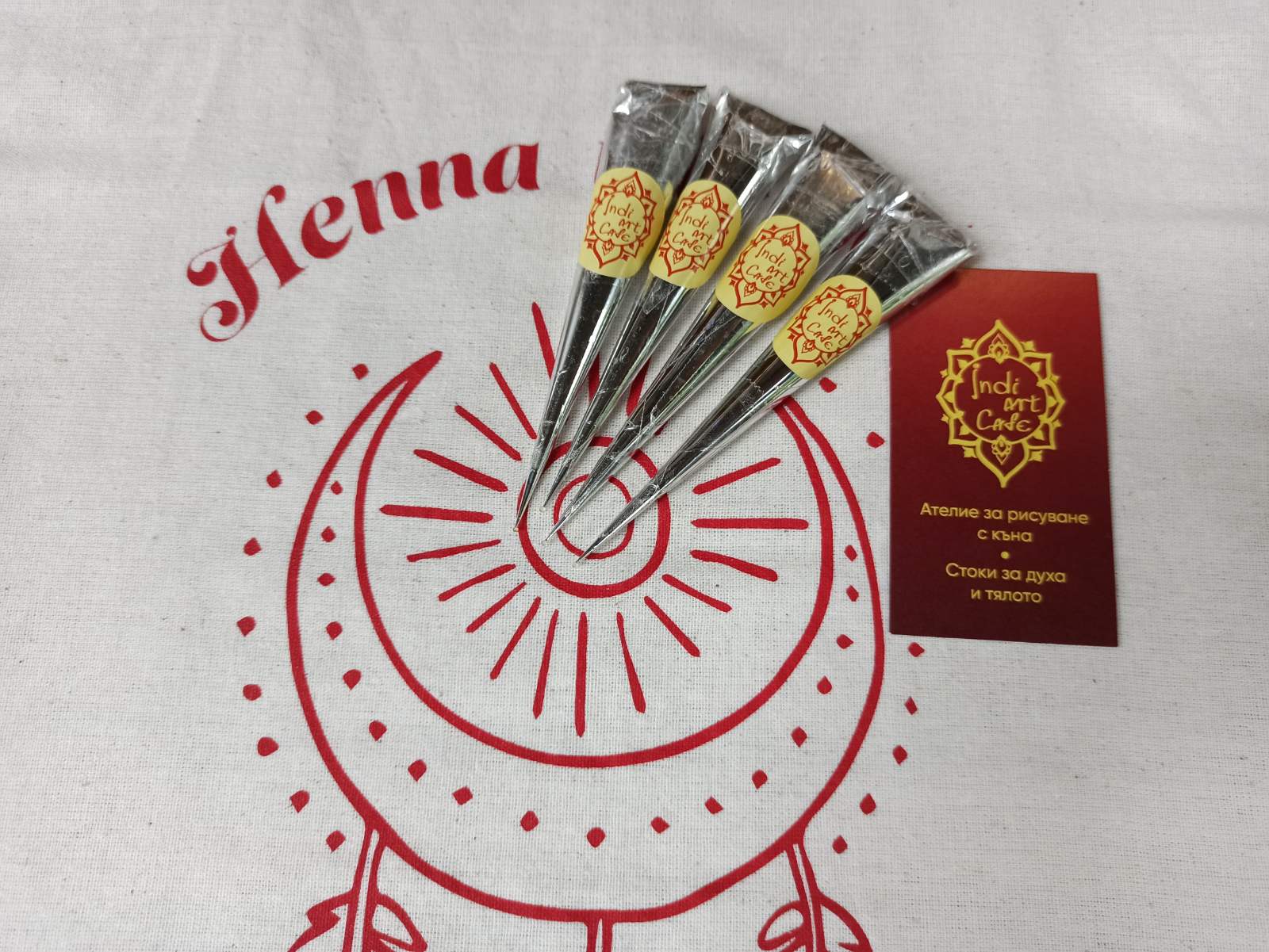 Конуси къна „Лавандулова Любов“ , 10гр. 1 - 12 броя - Image 5