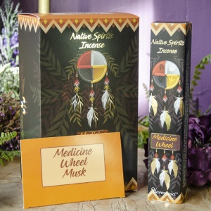 Ароматни пръчици Native Spirits Incense, MEDICINE WHEEL