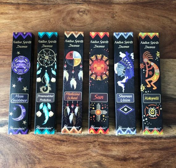 Ароматни пръчици Native Spirits Incense, SUN - Image 4