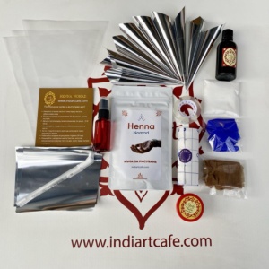 Комплект за рисуване с къна – Henna Nomad Pro Kit